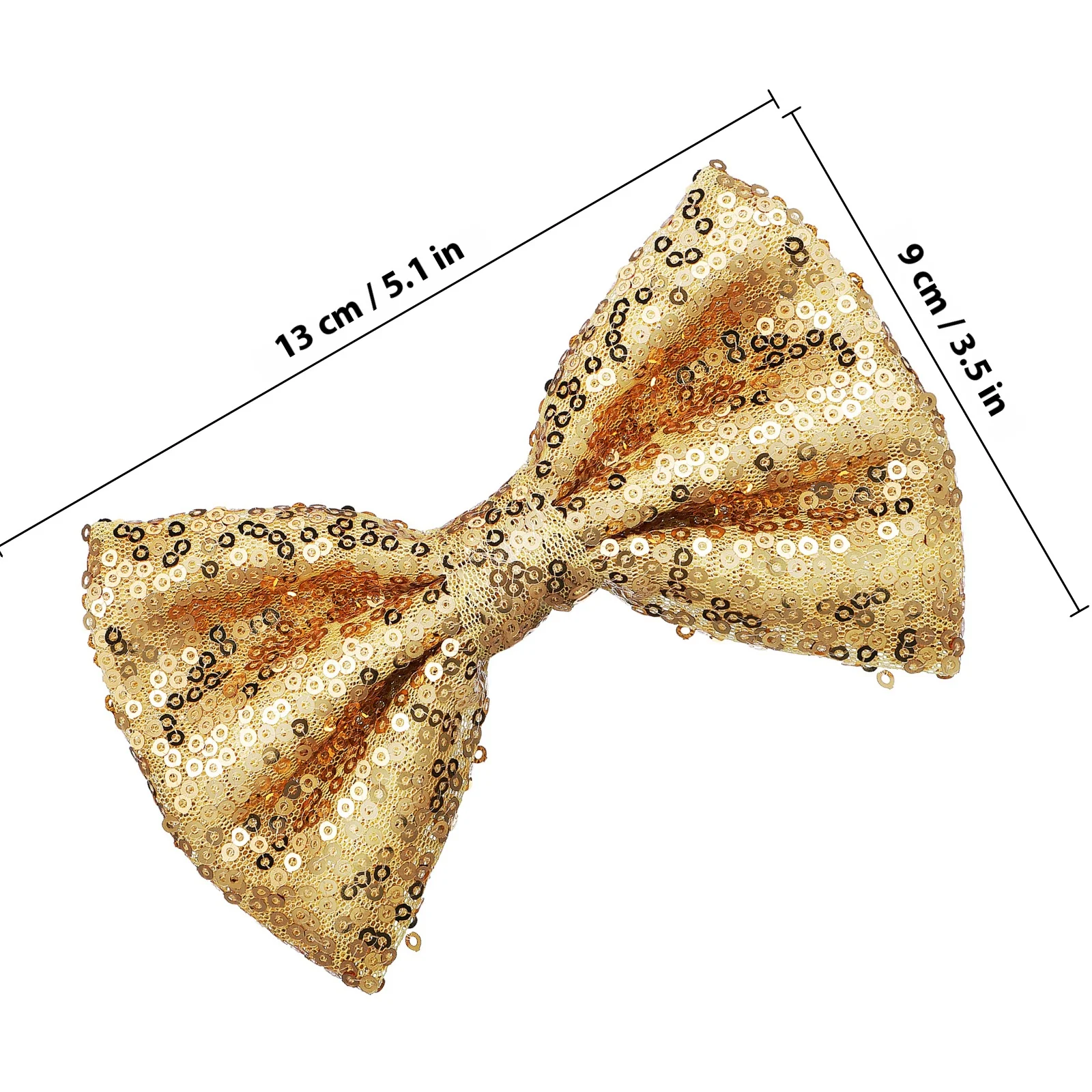 3 قطعة فيونكات شعر سباركلي مقاطع بريق Bowknot المشابك بلينغ إكسسوارات الشعر تصميم كبير للحفلات الراقصة الفصول الدراسية التصميم