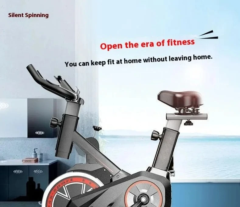 

Ultra-quiet indoor exercise bike