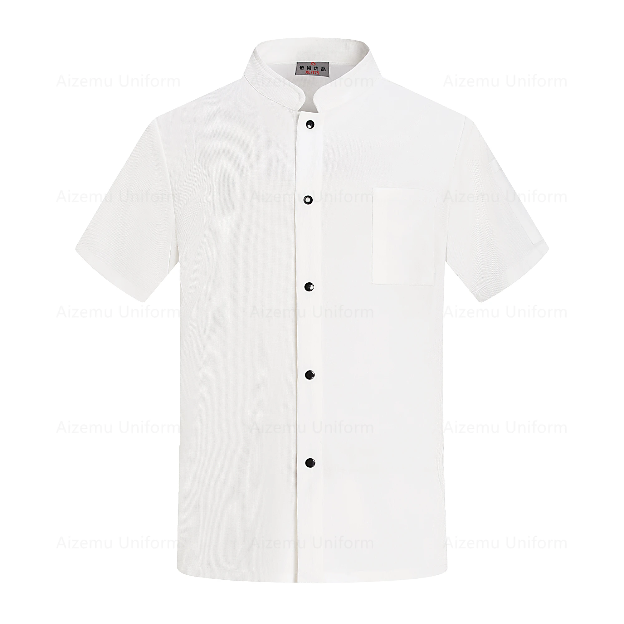 Breathable mesh Kitchen Cooking Costume Pizzaiolo Chef Uniform Restaurant Cook Jackets Bakery Cafe Waiter Waitress Work clothes