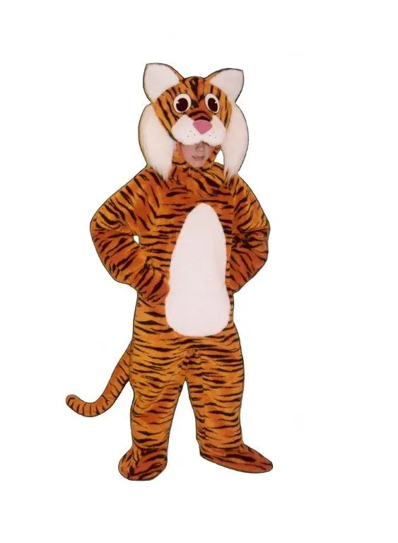 New Adult Hot Sale Foam Cute Tiger Fancy Cartoon Mascot Costume Plush Christmas Fancy Dress Halloween Mascot Costume