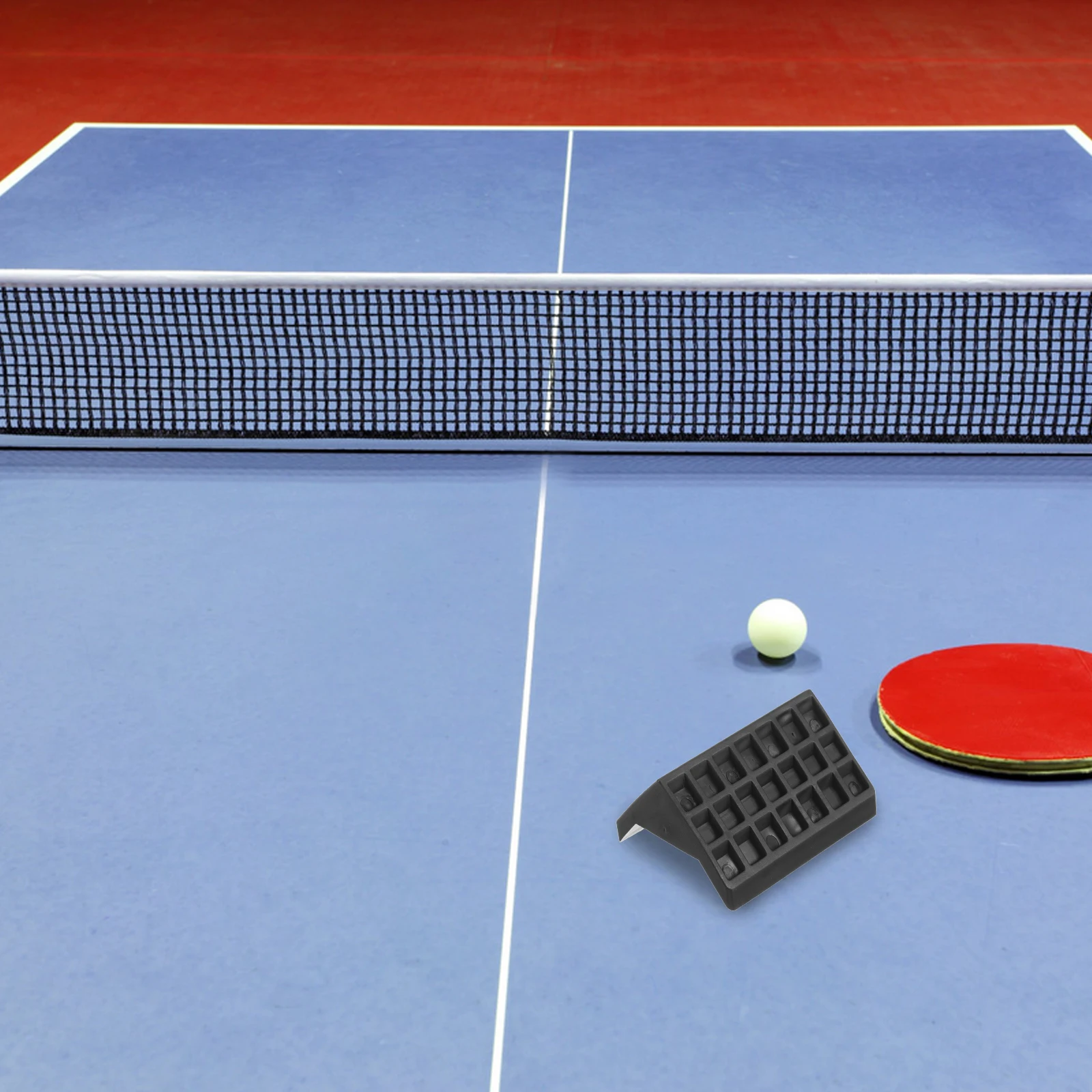 

Tennis Table Corner Protector Black Plastic Accessories Packaging Guard for Indoor Pong Table Guard