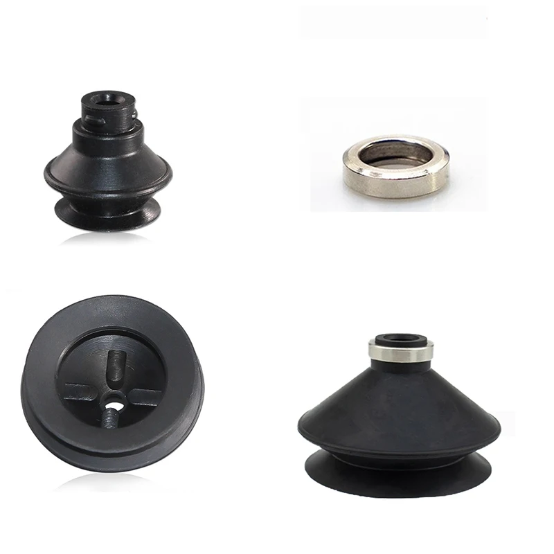 10 قطعة SMC نوع هوائي كوب شفاط المكنسة الكهربائية مع حامل حلقة ZP-B طبقتين الجهاز فوهة مصاصة NBR/أجزاء مناور السيليكون #3