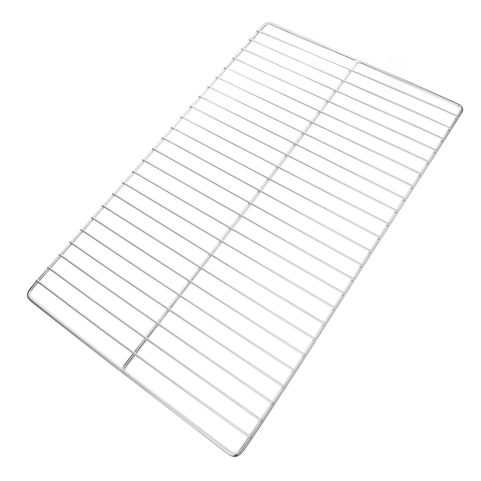 

1pc Stainless Steel Bbq Mesh Heavy Duty Outdoor Grill Net For Meat Fish Vegetables Multi-Purpose Barbecue Cooking Grill Rack