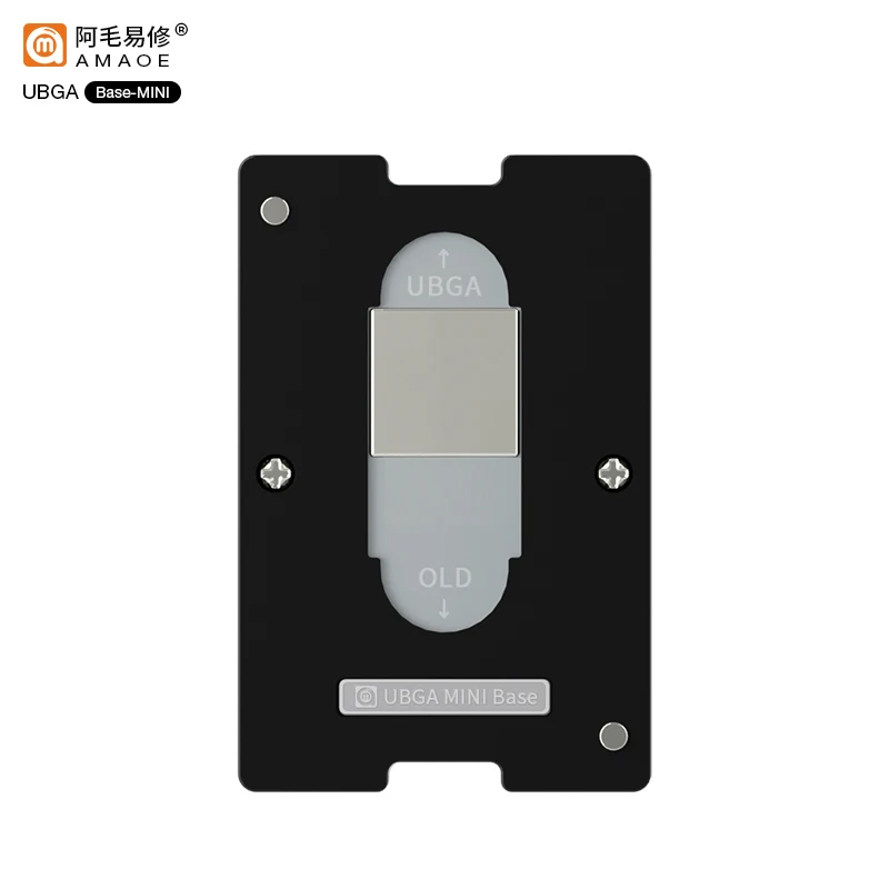 AMAOE U-SM7325 kit stensil BGA Reballing untuk snapdragon 778G SM7315 SM7325 lubang persegi pemanasan langsung platform pemasangan timah