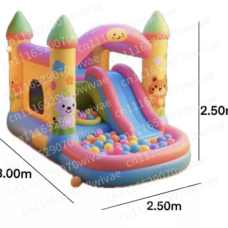 Inflatable castle indoor small domestic and foreign children inflatable indoor family small naughty castle
