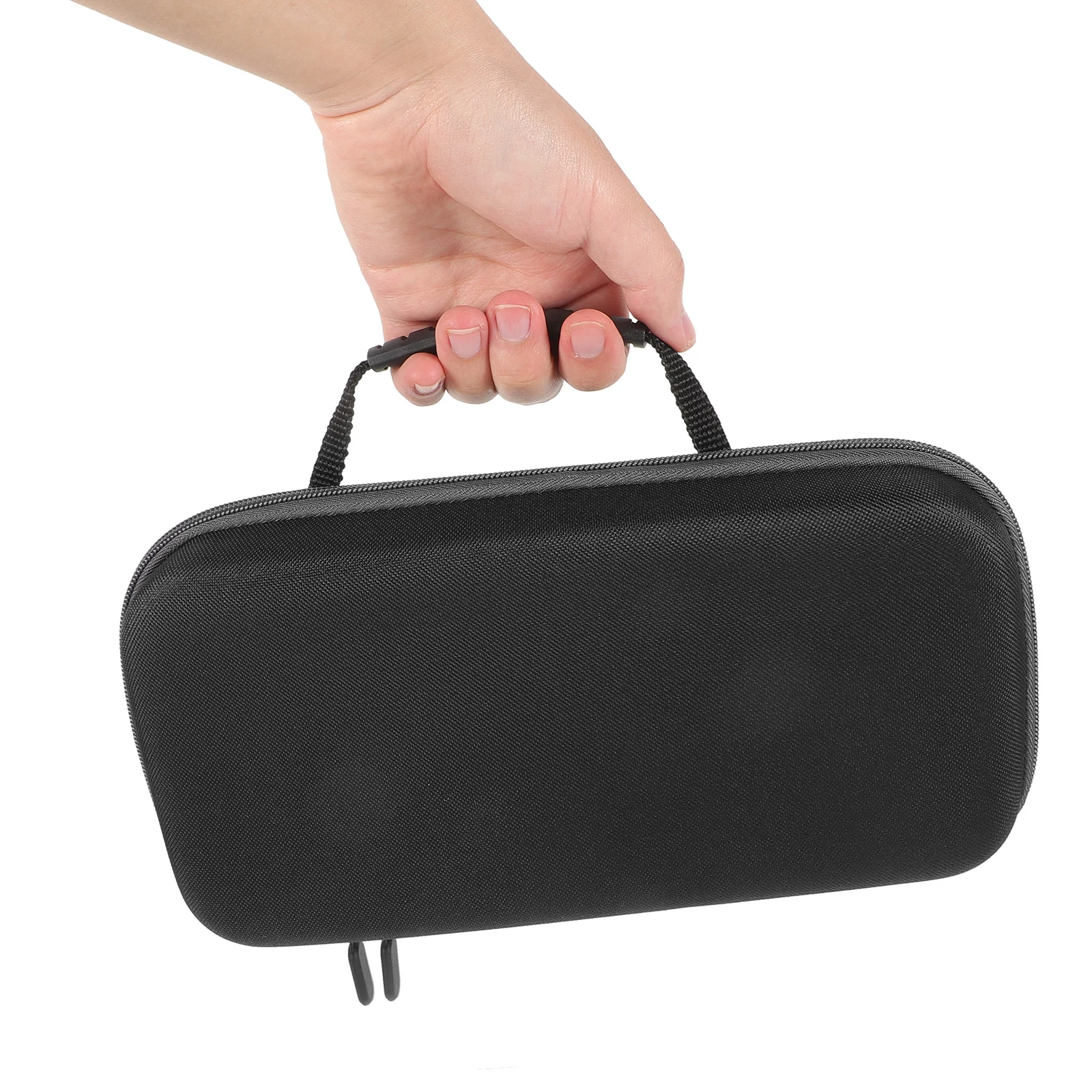 

Travel Wireless Microphone Storage Bag Microphones Portable Zipper with Black Pouch