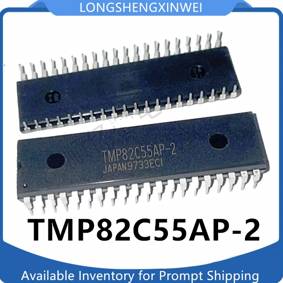 1PCS New TMP82C55AP-2 TMP82C55AP DIP-40 Programmable Peripheral Interface IC Integrated Circuit IC Chip Direct Insertion