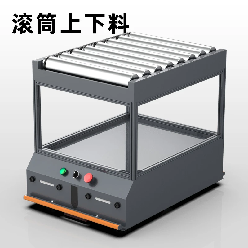 Automatic transportation logistics robot chassis unmanned two-way turnover vehicle