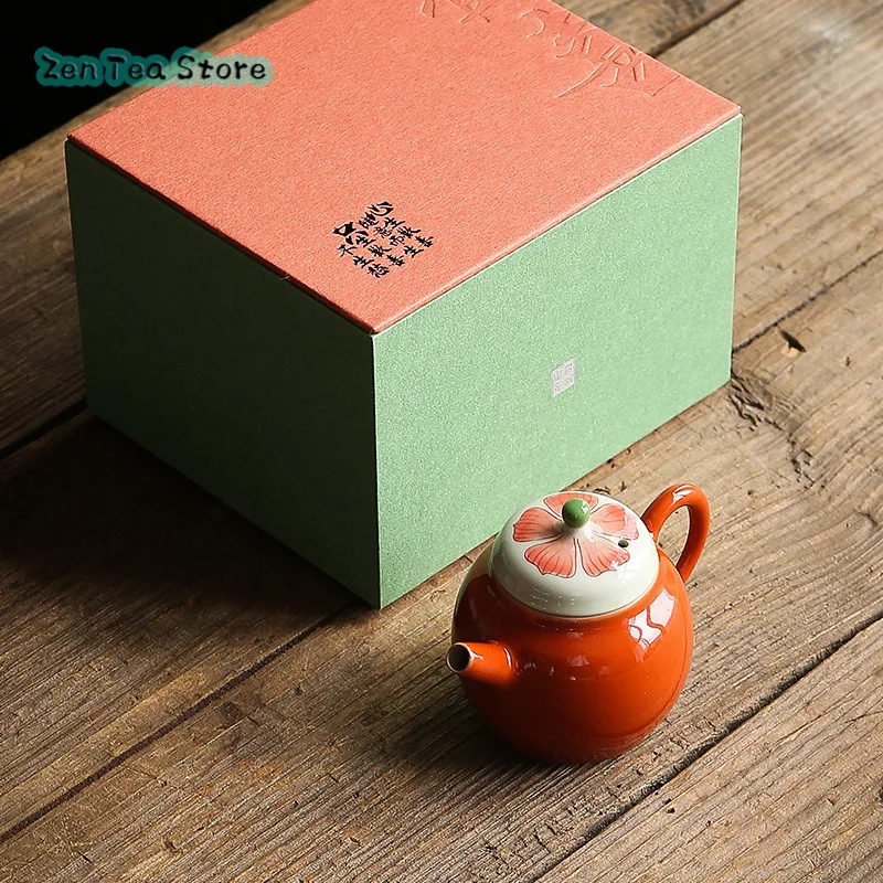 Hand-painted Small Teapot Cute Small Teapot Girl One Supply Pot Chinese Ceramic Kung Fu Tea Set