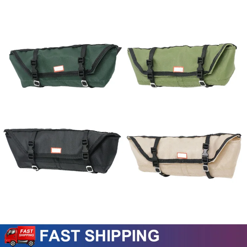 RC Crawler Simulation Outdoor Storage Luggage Bag for 1/10 TRX4 SCX10 RC4ED Land Rover Defender Jeep Wrangler Decoration Parts