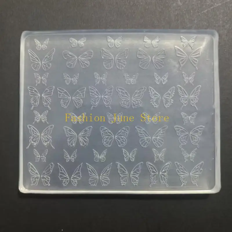 N5KA Sturdy Silicone Stamp Flexible Manicure Embossing Mold For Creating Beautiful 3D Floral Patterns At Home
