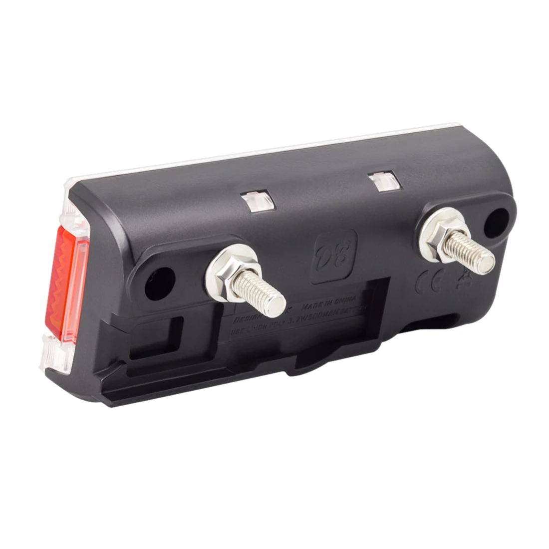 Bike Dynamo Rear Light with Parking Light AC 6V 0.5W LED Bicycle Taillight Fit 50mm Mount Hole Bicycle Rack Carrier Lamp-ANKL