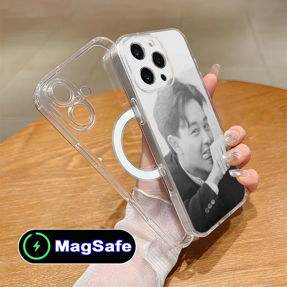 

Leslie Cheung Mobile Phone Case for iPhone 17 16 15 14 13 12 11 Air Pro Max Plus Mini Magsafe Clear Colorful Cover Pretty Cover