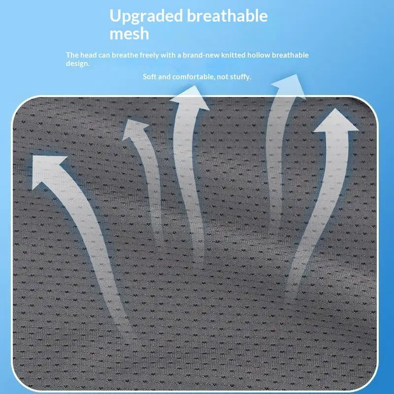 Kühlende Sommer-Schädelkappe, UV-Schutz, schnelltrocknend, Helm-Innenfutter, leichte Kopfbedeckung für Herren, geeignet zum Radfahren, für Outdoor-Aktivitäten. – Detail 3