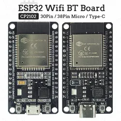 ESP32 38Pin Developments Board Wireless WiFi Bluetooth 2 in 1 Dual Core CPU Low Power Consumption ESP-32S WROOM 30Pin CP2102