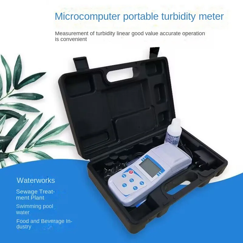 0-200NTU/1000NTU smart turbidity meter scattered light turbidity meter turbidity meter for swimming pool water in water plant