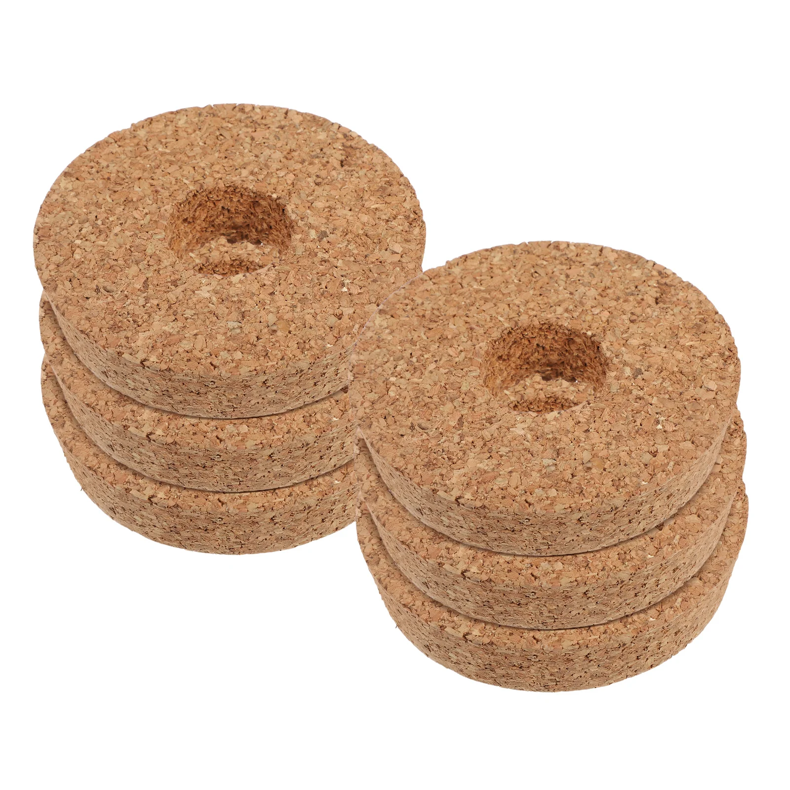 

6 pcs Flower Vase With Cork Stopper 90X20X83Mm Glass Terrarium Jar For Succulents Hydroponic Plants Micro Landscape Desk Decor