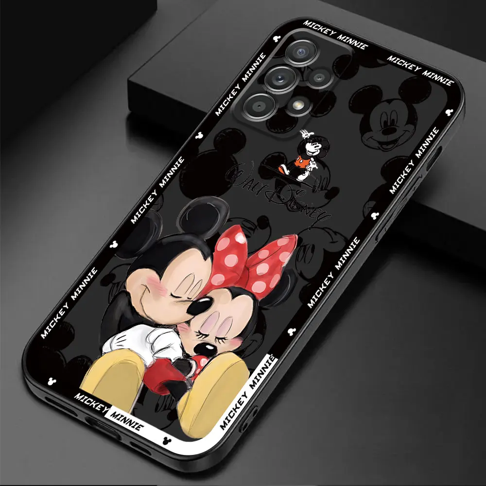 Cover TPU Soft Case for Samsung Galaxy A13 A73 A34 A24 A12 A14 A42 A32 A11 A21s A53 A23 A52 A22 A54 A33 A72 Disney Mickey Mouse