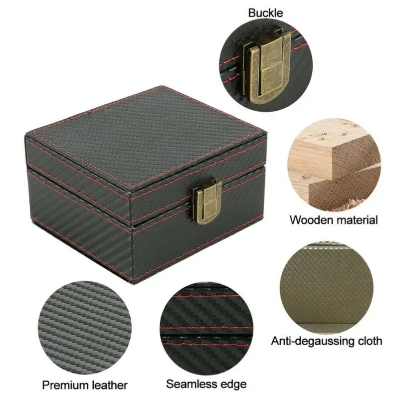 Mobile Phone Car Keyless Signal Blocker Anti-Theft Faraday Box Key Fob Protector Radiation-proof Safety Auto Storage Box