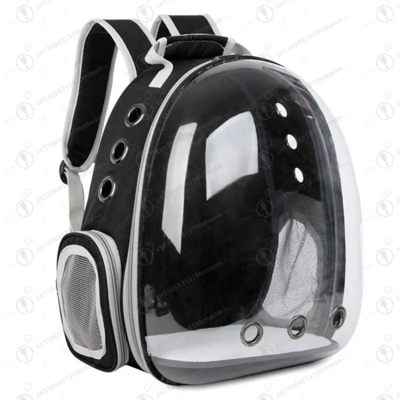 

Capsule transparent outdoor pet backpack, outdoor travel large-capacity backpack cat bag