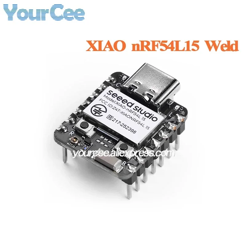 5pcs/1pc Seeed Studio XIAO NRF54L15 Mini Development Board Module Nordic NRF54L15 Microcontroller BLE 6.0 Matter Thread Zigbee