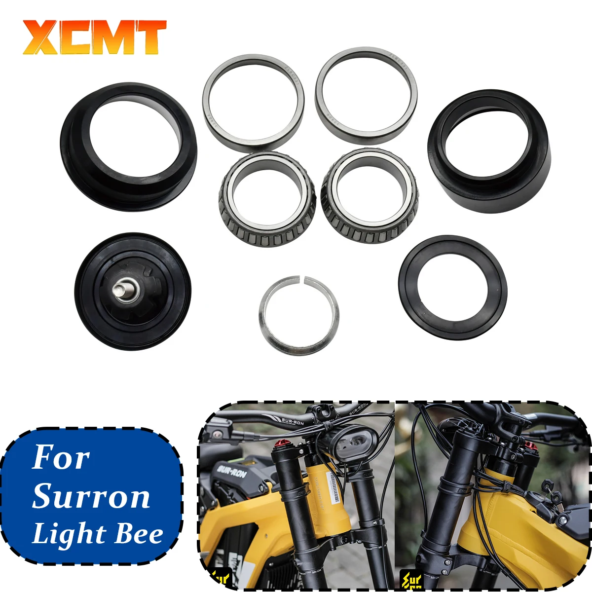 

For SURRON Sur-Ron Light Bee X S Off-Road Electric Vehicle Dirt Pit Bike Electric Motorcycle Steering Stem Taper Bearings