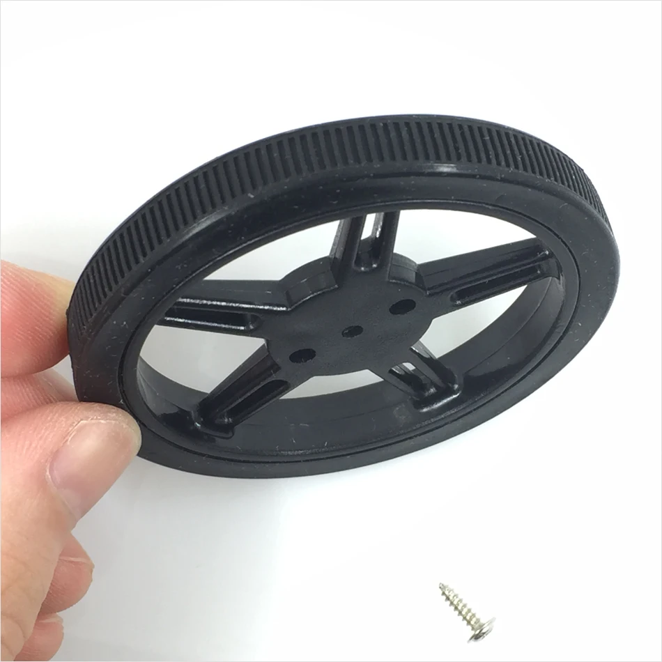 1/2/5/10 pcs wheel for 9g 360 Degree Continuous Rotation Micro Robot Servo Feetech FS90R Motor Servos