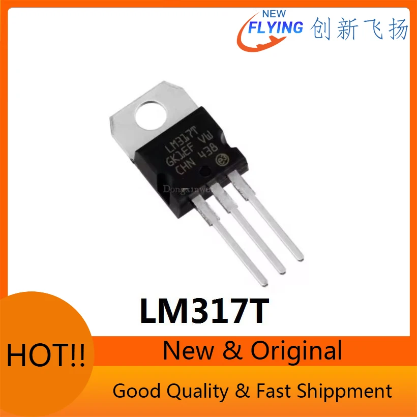 Freeship Qood-quality 10PCS adjustable+1.2/37V LM317 LM317T linear regulator chip