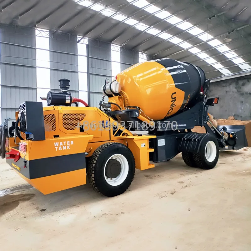 Factory Supply High Quality Concrete Cement Mixer Tank 4m3 Self Loading Concrete Mixer Truck