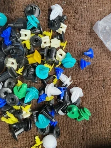 50-100 قطعة مقاطع السيارة السحابة مسامير عدة الوفير البلاستيك درابزين دفع دبوس برشام الباب لوحة الكسوة التجنيب اكسسوارات السيارات