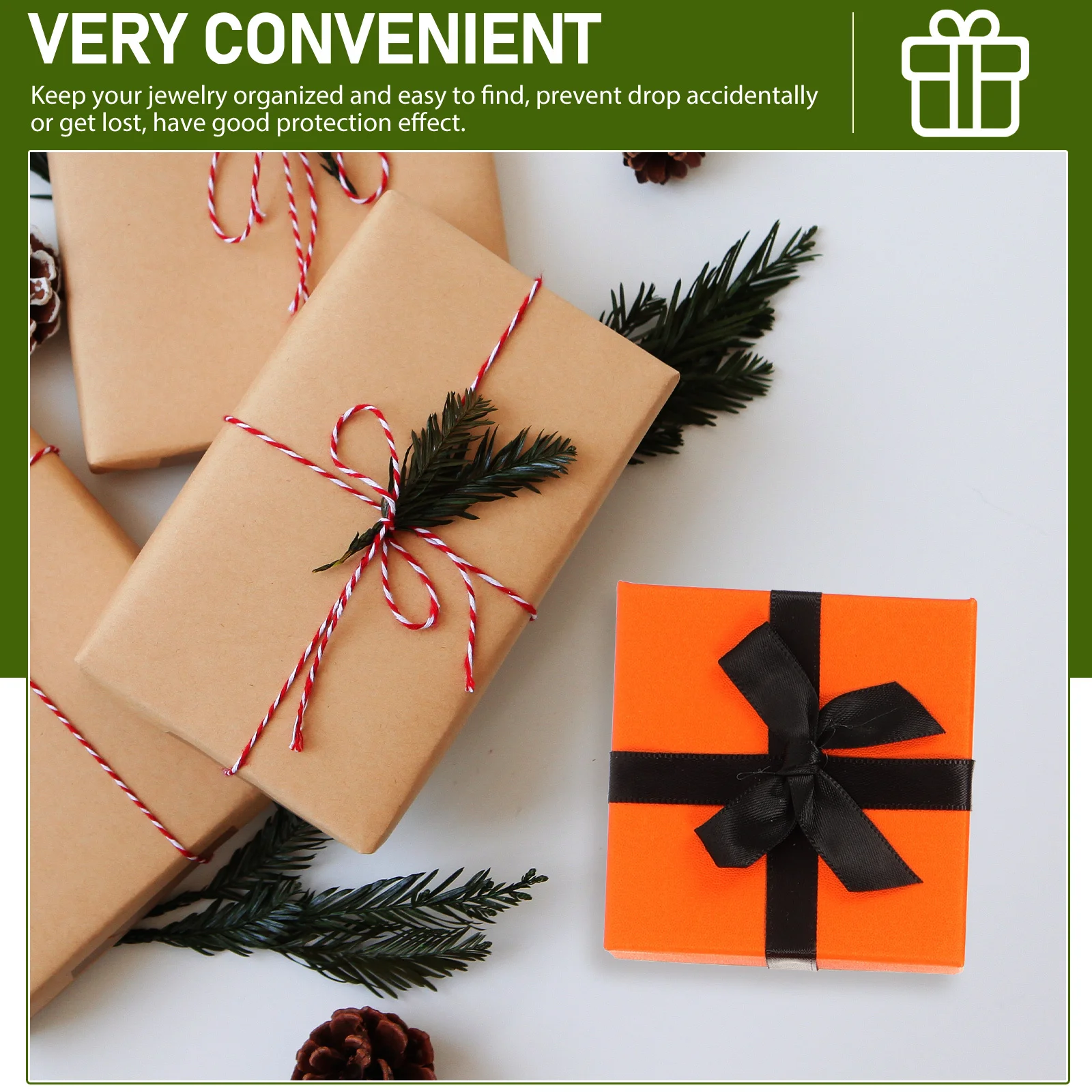 12Pcs Butterfly Knot Jewelry Case Small Ring Box Holder for Rings Earrings Necklace Display Proposal Wedding Ceremony Decorative