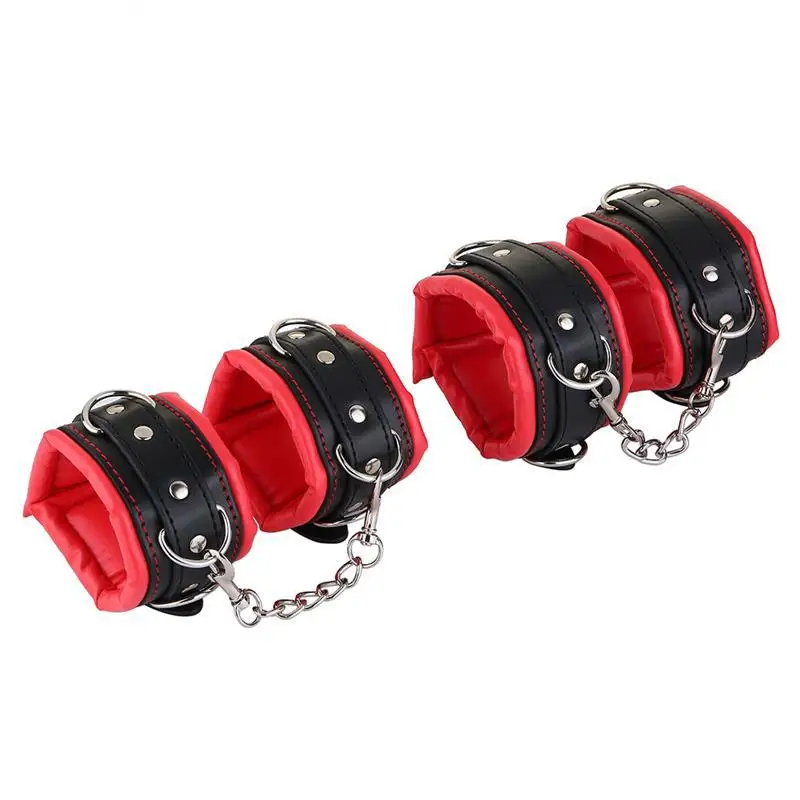 สแตนเลส BDSM Bondage ชุดสตีล Spreader บาร์ Slave Handcuffs ข้อเท้า Cuffs Fetish Restraints ชุดเซ็กซ์ทอยสำหรับคู่