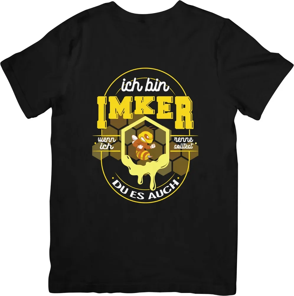 Beekeeper T-Shirt German gift shirt unisex S-5XL  Tees Y2K tops Unisex Summer Short Sleeve