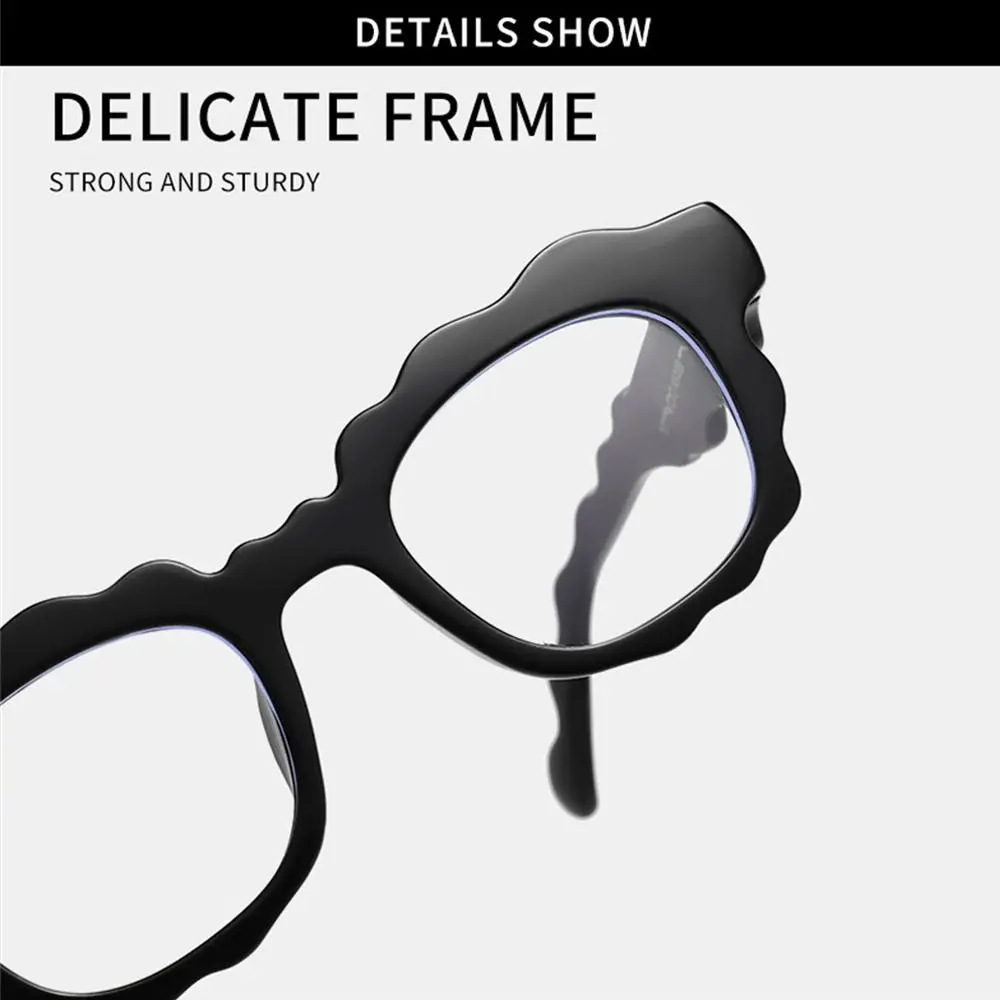 Kacamata sinar biru Anti-UV, kacamata Retro motif macan tutul, kacamata bingkai besar ultra-ringan, kacamata perawatan penglihatan PC cermin datar wanita anak perempuan