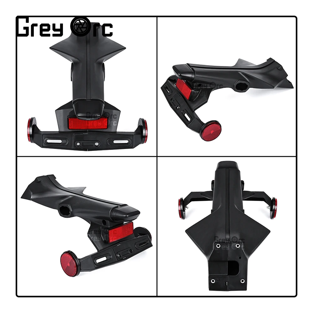 Z H2 Motorcycle License Number Plate Light Frame Holder Bracket Rear Fender Fit for KAWASAKI Z900 Z 900 2017-2023 ZH2 2020-2023 3