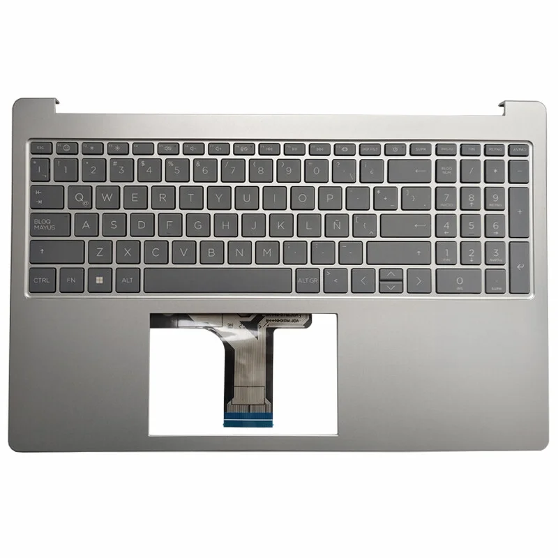 A+New For HP 15-FD 15T-FD 15-FC 15Z-FC Palmrest Spanish/Latin Keyboard N36752-161