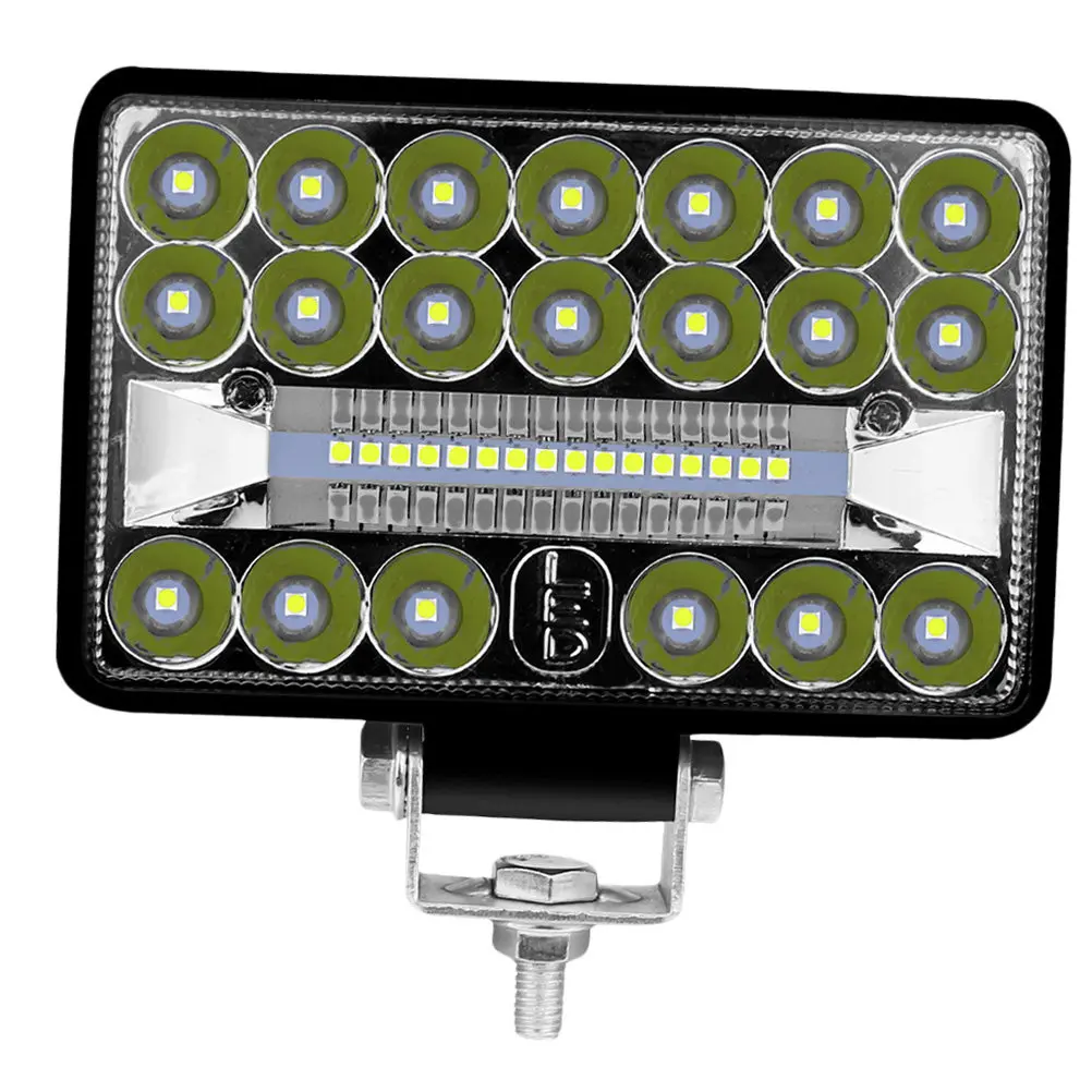 

1Pcs Wide View 108W 4-Inch 36LED Super Bright Off- LED Light for Atv Utv Suv Tractor Vehicle Mounted Outdoor Work Lamp