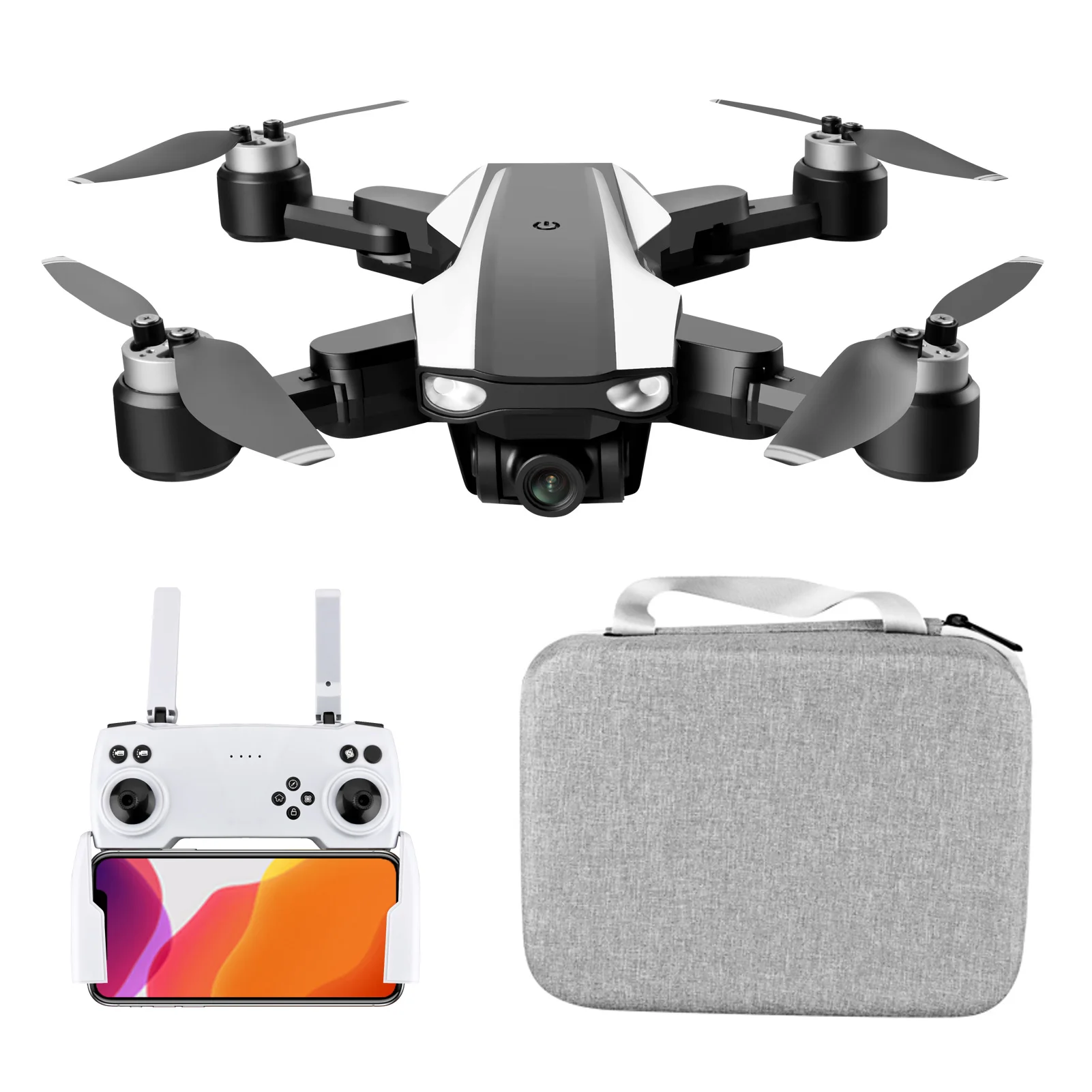 

S105 RC Drone with Camera 4k Drone Dual Camera with ESC 5G WIFI GPS Brushless Motor Photo Video Optical Follow Quadcopter