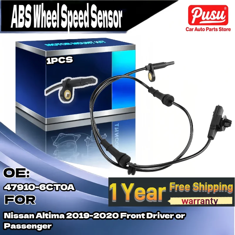 

Front Driver or Passenger L/R ABS Wheel Speed Sensor for Nissan Altima 2019-2020 47910-6CT0A