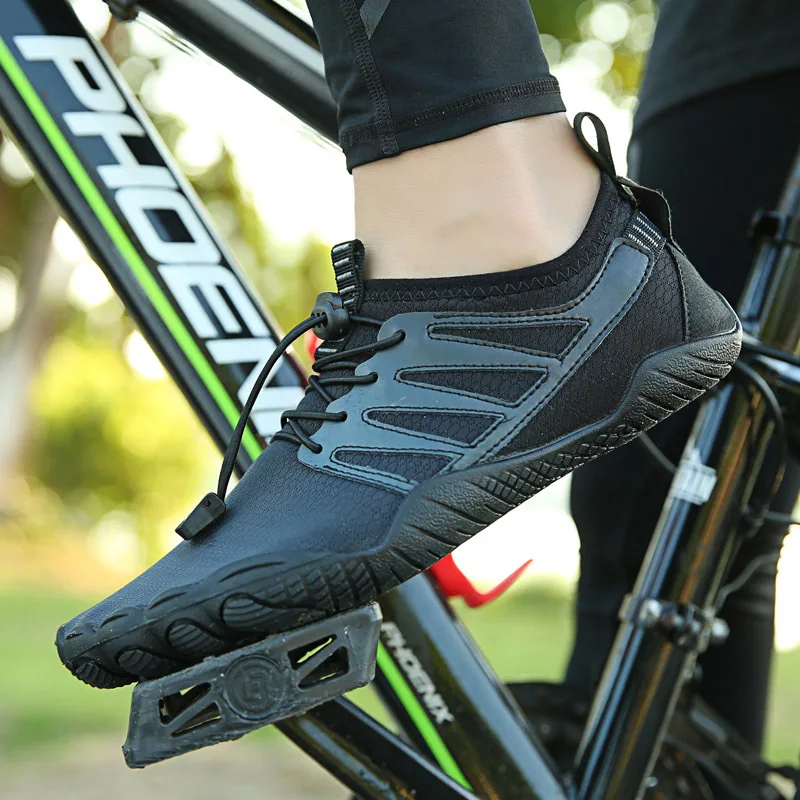 New Adult Men Women Rubber Neoprene Diving Shoes Anti-Skid Beachwear Wading Sports Surfing Sneakers Gradient Socks Swimming Fins image 3