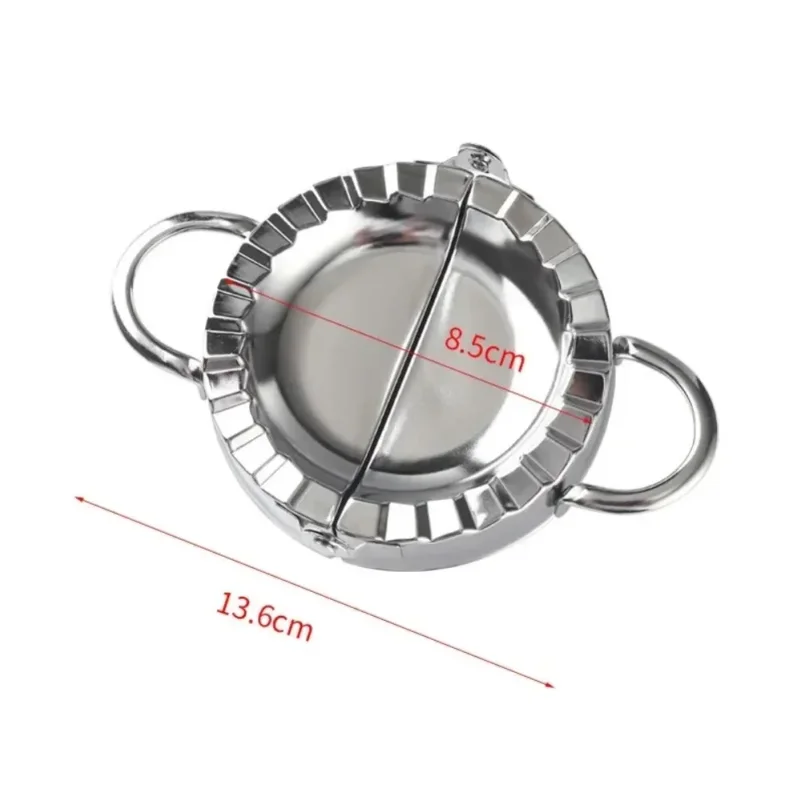 Stainless Steel Dumpling Maker Dumpling Skin Mold Ravioli Maker Press Pie Making Press Wrapper Pastry Maker Kitchen Accessories - view 5