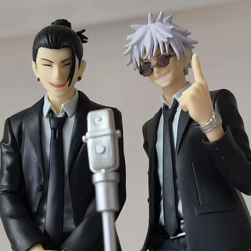 Juguetes de Anime Bandai Banpresto Jujutsu Kaisen DIORAMA Satoru Gojo Geto Suguru Versión Traje Figura