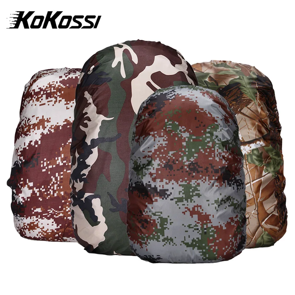 

KoKossi рюкзак для скалолазания, дождевик, светоотражающий камуфляж, уличная водонепроницаемая сумка, сумка для кемпинга и пешего туризма, пылезащитный чехол, легкая школьная сумка унисекс