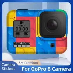 For GoPro HERO8 Decal Skin Vinyl Wrap Film Action Video Camera Body Protective Sticker Coat HERO 8 Black For Gopro8 Gopro 8