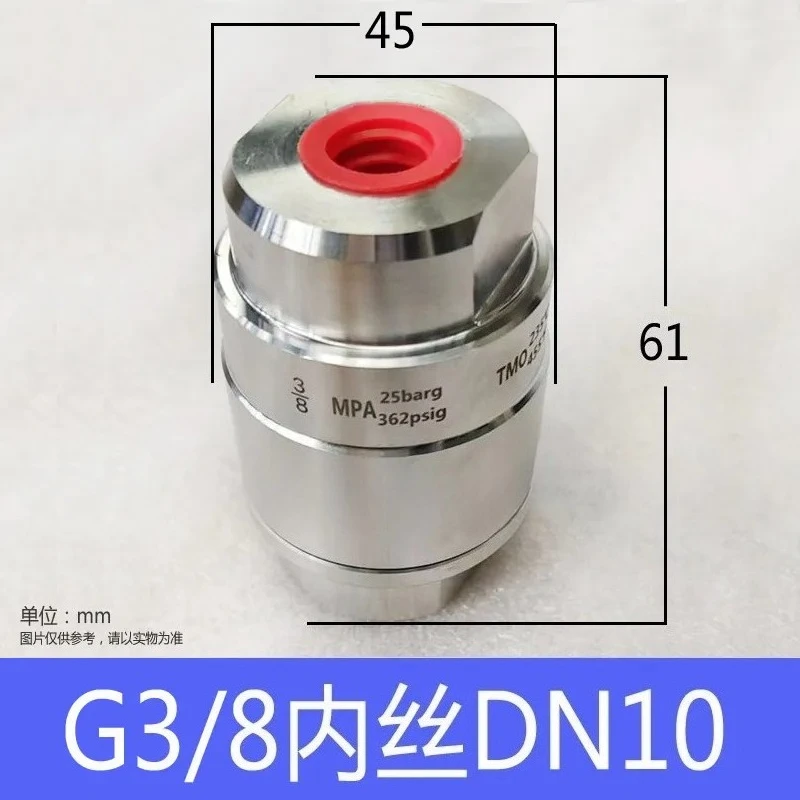 Stainless Steel Wire Pressure Balanced Thermostatic Steam Trap Vertically Mounted for Industrial Piping Systems