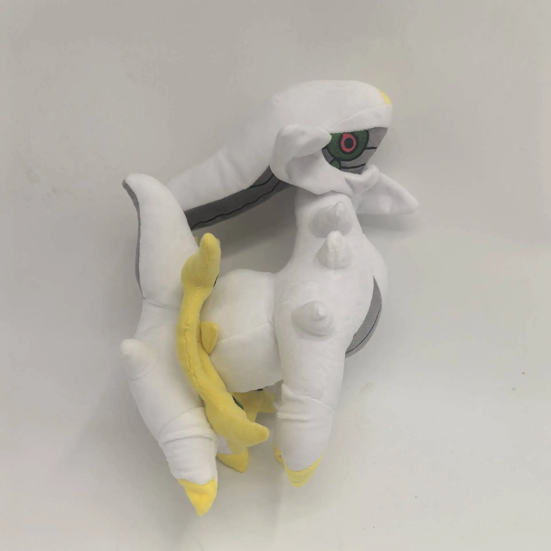 Nuovo peluche carino circa 26 cm bambini morbidi burattino figura giocattoli Arceus Pokemon animali di peluche hobby da collezione