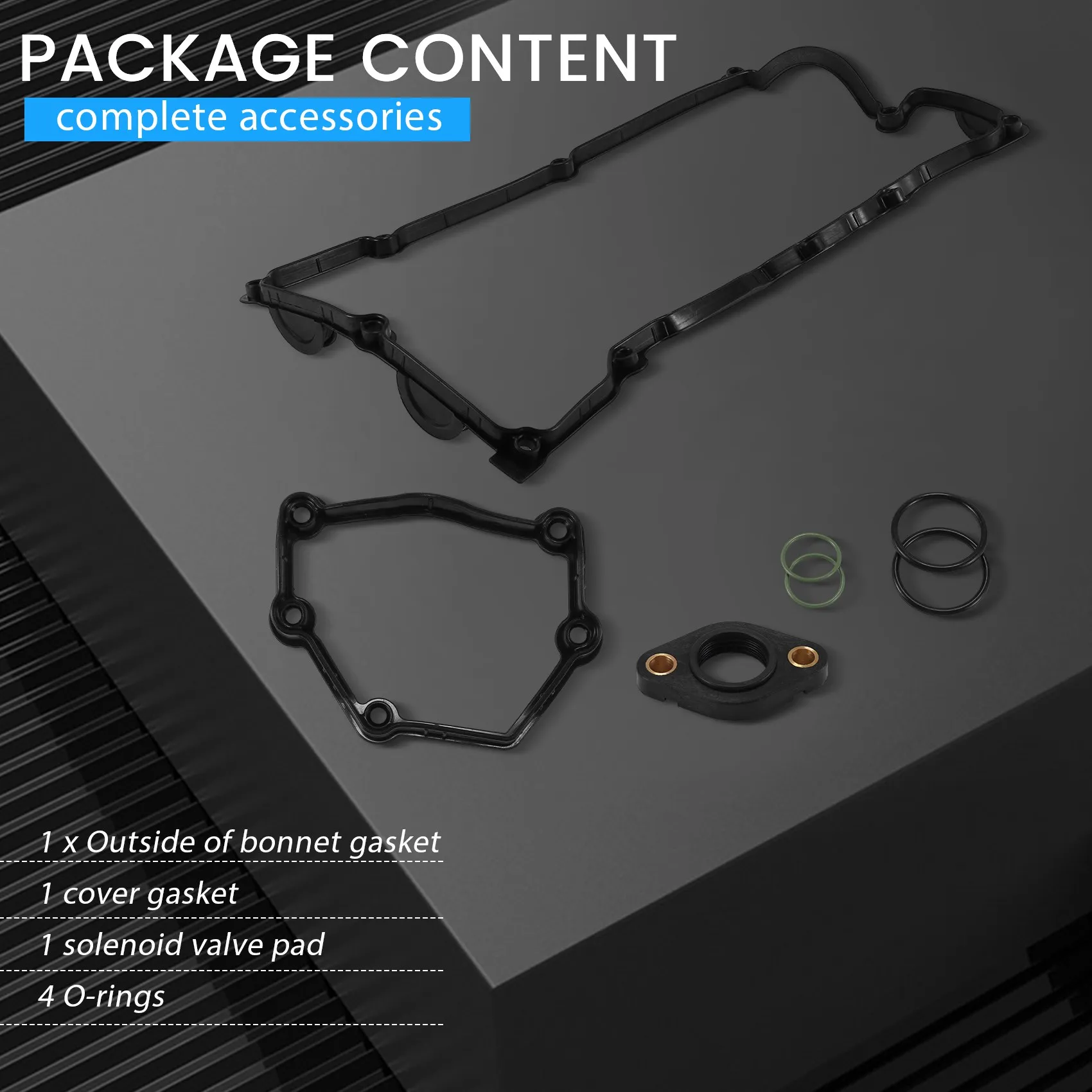 Комплект прокладок крышки клапана для-BMW E87 120I E46 318I E90 320I X3 N46 N42 11120032224 11120028033