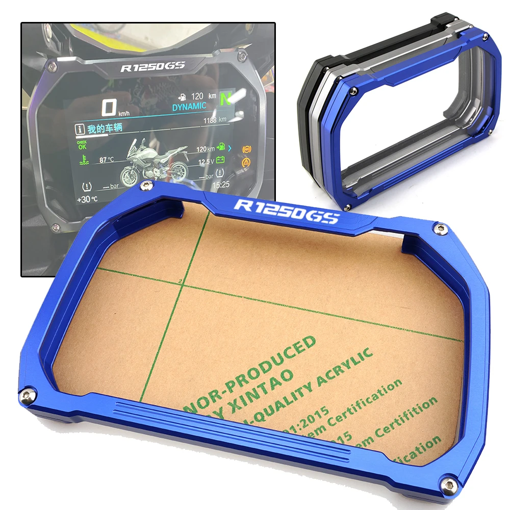 Motorcycle Accessories TFT Anti Theft Screen Protector Meter Frame Cover For BMW HP R1250GS R 1250 GS R1250 GS Adventure ADV