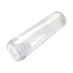 10-Inch Reusable Empty Clear Cartridge Water Filter Housing Various Media Refillable