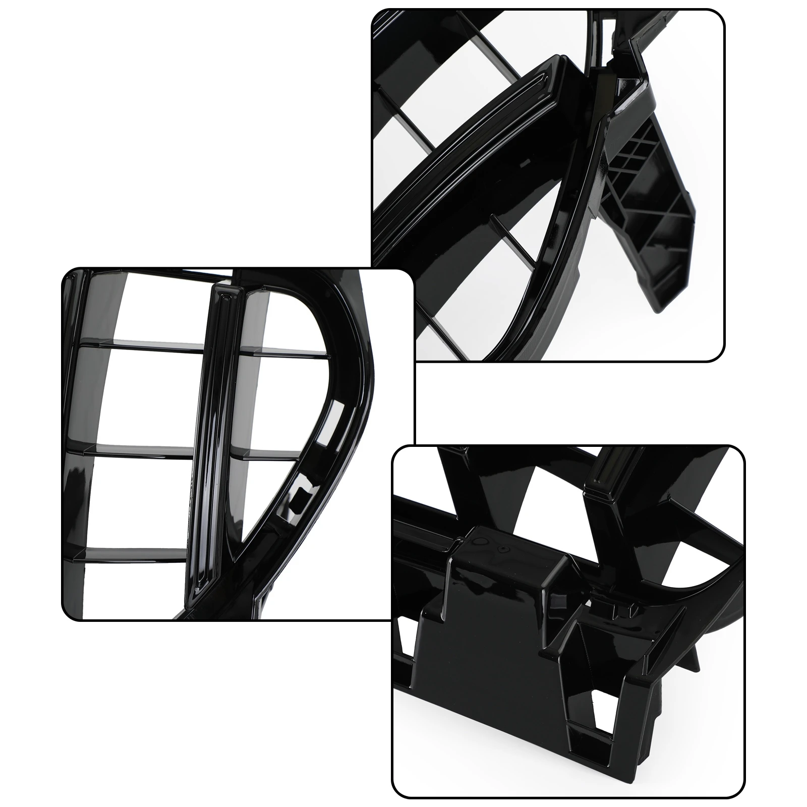 GT-R Style Frontstoßstangengrill, passend für Mercedes Benz W117 CLA250 2013 2014 2015 2016 2017 2018 2019 – Detail 5